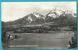 AK Faakersee, Inselhotel mit Mittagskogel.