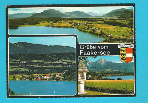 AK Grüße vom Faakersee.