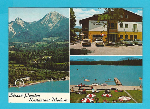 AK Faak am See, Strandweg 8. Pension Strandbad Wochinz.