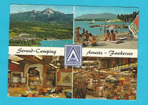 AK Faak am See. Strand-Camping Arneitz.