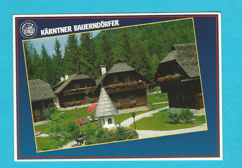 AK Kärntner Bauerndörfer. Seeleitn Faak am See. Schönleitn Oberaichwald-Latschach.