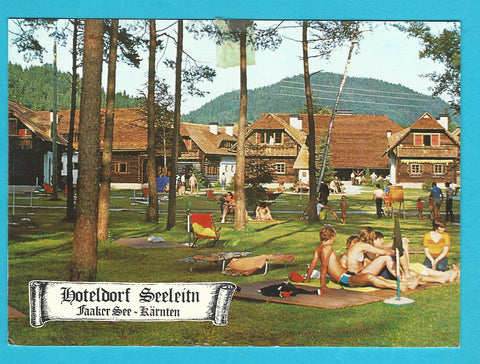 AK Faak am See. Hoteldorf Seeleitn.