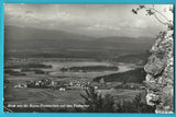 AK Blick von der Ruine Finkenstein auf den Faakersee.