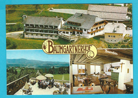 AK Latschach. Urlaub am Baumgartner Hof. Altfinkenstein.