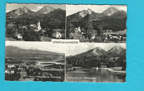 AK Latschach ob dem Faakersee.