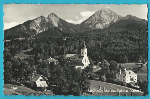AK Latschach ob dem Faakersee.