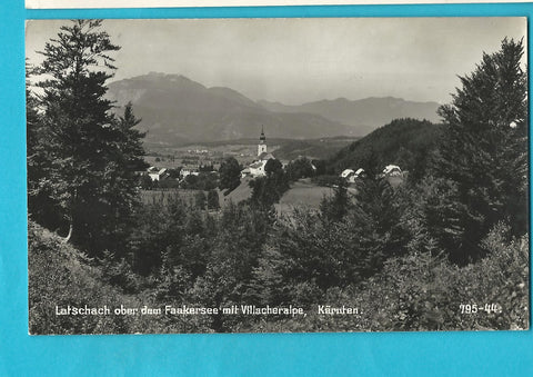 AK Latschach ober dem Faakersee mit Villacheralpe. (1938-39)