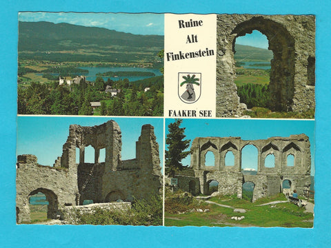 AK Ruine Alt Finkenstein. Faaker See.