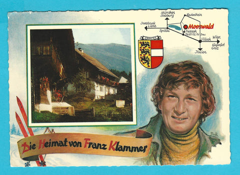 AK Fresach. Gasthof Klammer vulgo Gruber. Mooswald.