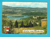 AK Grüsse vom Faakersee.