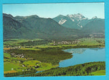 AK Maria Elend im Rosental mit Stausee und Mittagskogel.