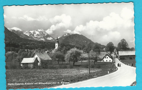 AK Maria Elend im Rosental mit Mittagskogel.