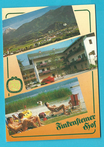 AK Finkenstein am Faaker See. Finkensteinerhof. Familie K. Koffler. Faaker-See-Straße 7.