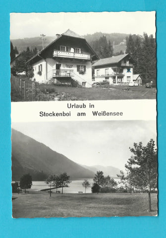 AK Urlaub in Stockenboi am Weißensee.