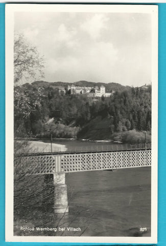 AK Schloss Wernberg bei Villach.