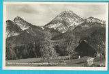 AK Motiv in Oberaichwald am Faakersee mit Mittagskogel. (1931)