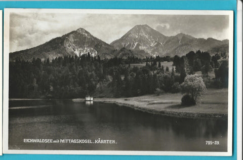 AK Aichwaldsee mit Mittagskogel.