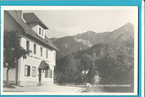 AK Mallestig beim Faakersee. Gasthof Pension Gallob.