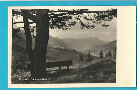 AK Urischitz. Blick ins Drautal.