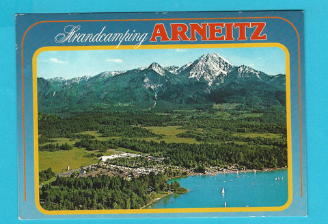 AK Strand-Camping Arneitz. Faak am See. – Parmenides Ansichtskarten