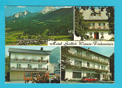 AK Finkenstein. Hotel Gallob-Warum.