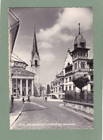 AK Messestadt Dornbirn, Marktplatz.