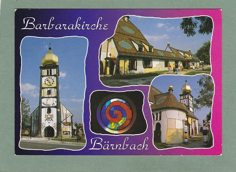 AK Bärnbach. Barbarakirche.