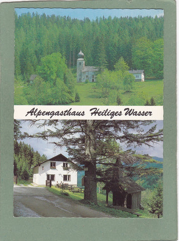 AK Alpengasthaus Heiliges Wasser. Kainach, Hadergasse 19.