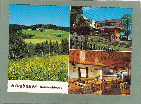 AK Gasthof Klugbauer, Reinischkogel. Maria Klug. Ligist.