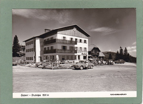 AK Gaberl – Stubalpe. Alpenvereinshaus Gaberl. Salla.