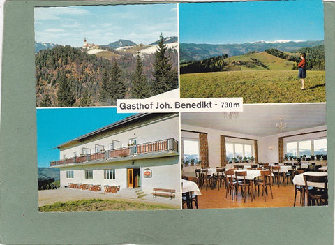 AK Gschnaidt – St. Pankrazen. Gasthof Joh. Benedikt. Geistthal.