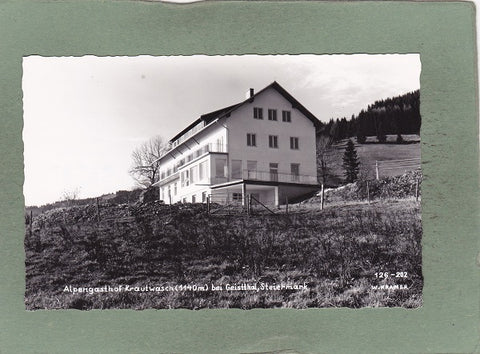 AK Alpengasthhaus Krautwasch bei Geistthal.
