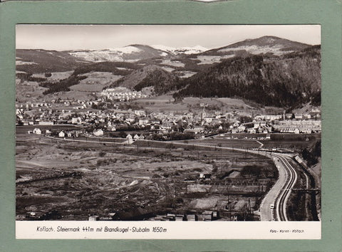 AK Köflach mit Brandkogel-Stubalm.