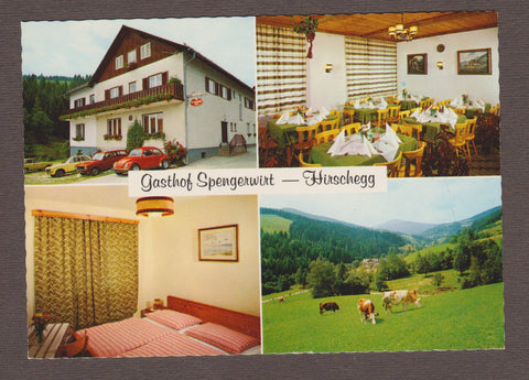 AK Hirschegg 276. Gasthof Spengerwirt.