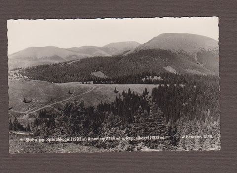AK Stubalpe. Speickkogel. Amering u. Rappelkogel.