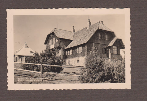 AK Stubalpe. Gaberlhaus. (1935)