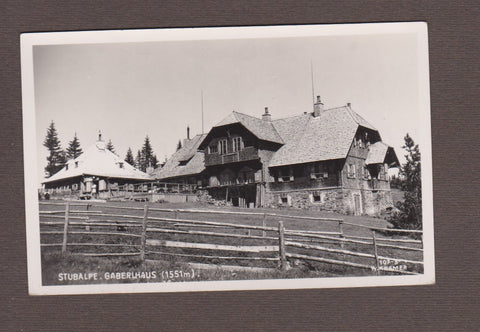 AK Stubalpe. Gaberlhaus.