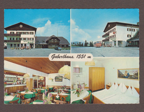 AK Gaberlhaus. Pächter Karl Gupper. Stubalpe. Salla.