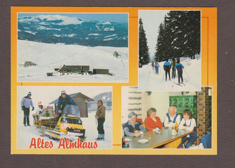 AK Altes Almhaus. Salla. Stubalpe. (1985)