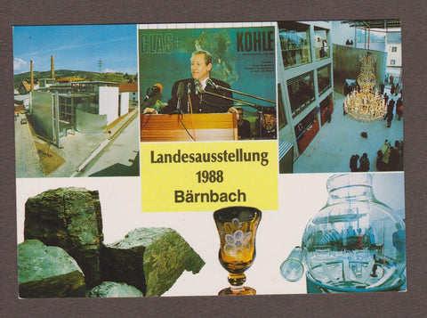 AK Landesaustellung 1988. Bärnbach. Glas + Kohle.
