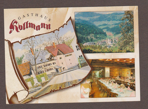 AK Geisttal 7. Gasthaus & Trafik Manfred Kollmann.