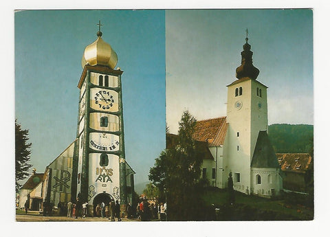 AK Bärnbach. St. Barbara Kirche. Mutterpfarre Piber.