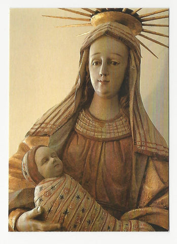 AK Bärnbach. Heilig - Kreuz - Karmel. Maria mit dem Kind.