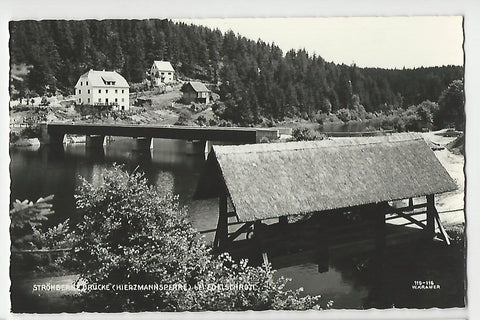 AK Ströberne Brücke (Hierzmannsperre) bei Edelschrott.