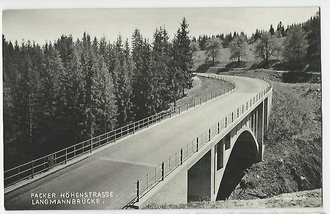 AK Packer Höhenstrasse. Langmannbrücke.