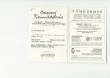 Autogrammkarte Original Kainachtalecho. Doppel-Format.