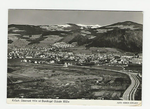 AK Köflach mit Brandkogel - Stubalm.