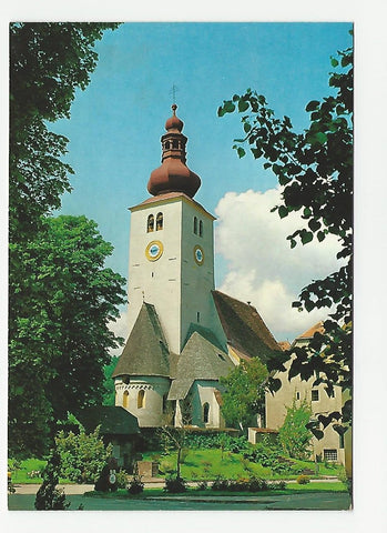AK Piber. Romanische Landkirche.