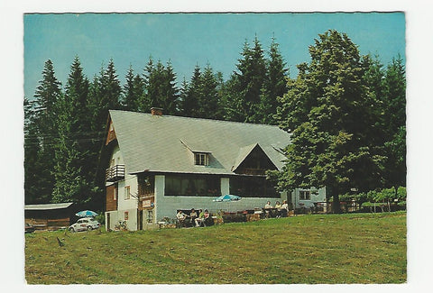 AK Ligist. Almgasthof und Pension Hahnhofhütte. Inh.: R. Sohnle. Reinischkogel.
