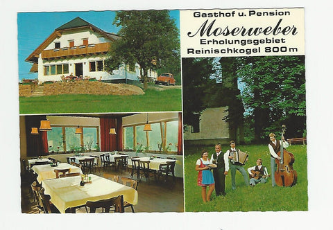 AK Ligist - Oberwald. Alpengasthof u. Pension Moserweber H. u. J. Nestler.